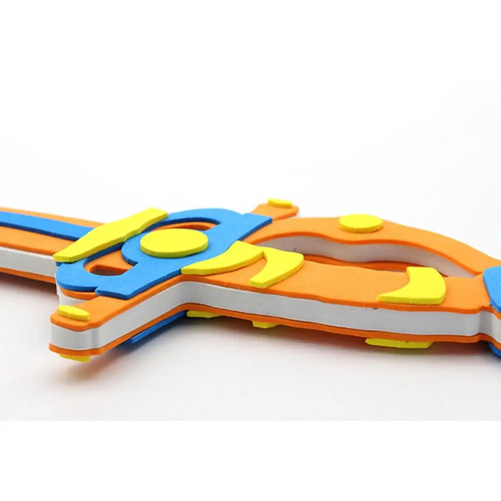  EVA пират игрушка меч DIY Безопасность 3D головоломка пена игрушки дети ролевые игры мальчики подарок многоцветный мешок коробка DS-049W повседневной жизни
