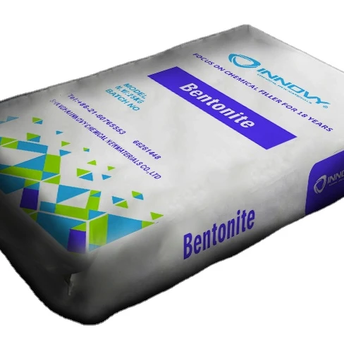 Aluminum Magnesium  Silicate white fine bentonite clay powder in environment friendly treating agent mist polycoagulant