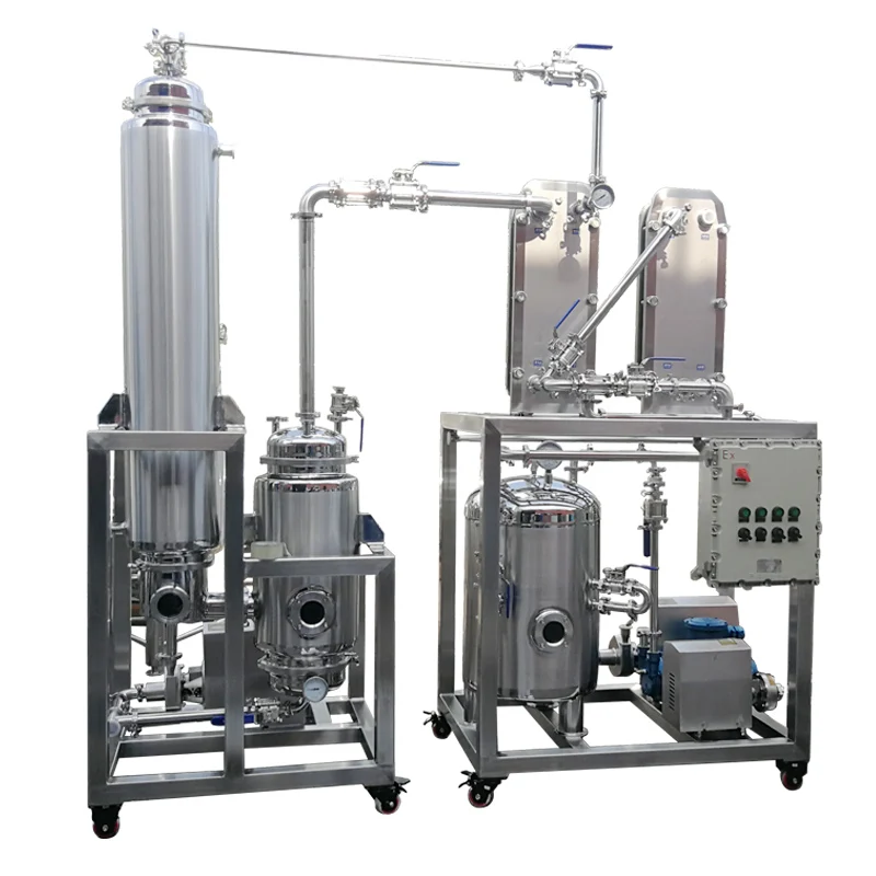 Односторонний падающий пленочный испаритель, вакуумный Испарительный концентратор