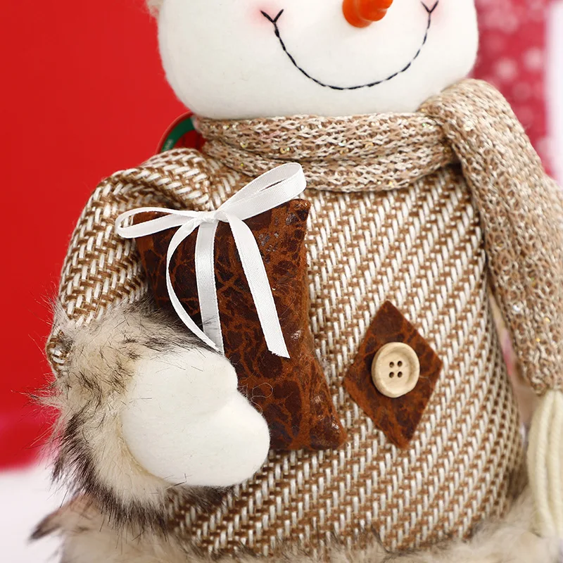 Hot Selling Christmas Gifts Christmas Scene Atmosphere Decoration Plush Doll