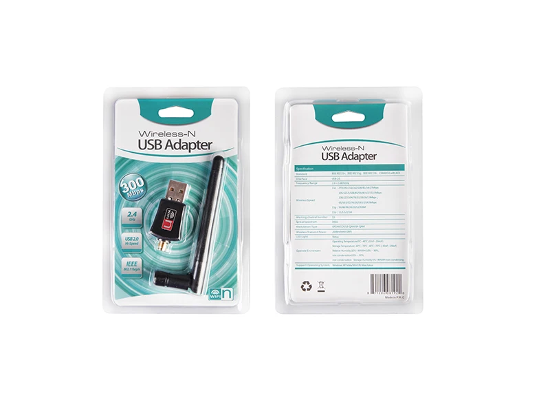 150 Мбит/с usb wifi заводская цена Адаптер беспроводной 802.11n 300Mpbs приемник USB 2