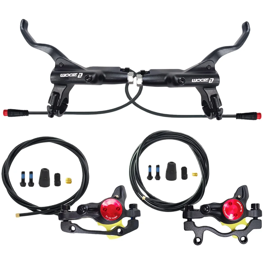 E-bike ZOOM HB875E power cut off oil brake two piston disc brake E-bike mountain bike power-off brake