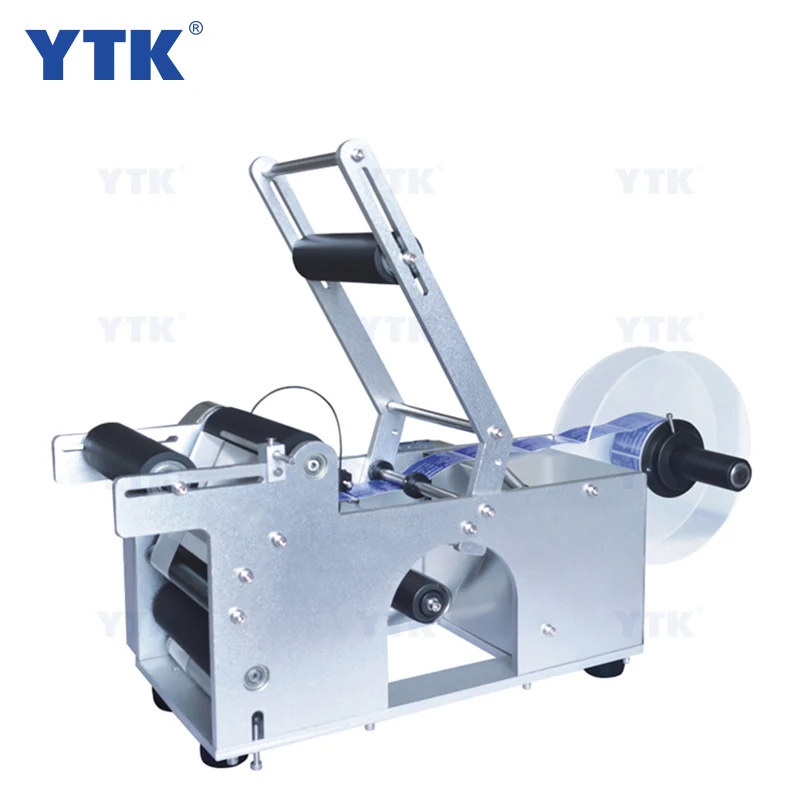 Semi Automatic Labeling Machine Wine Bottle Label Applicator Sticker Labeling Machine