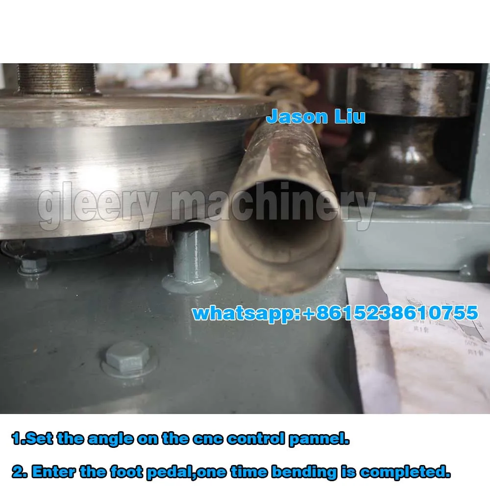 WG-76 Mandrel Pipe Bending Machine Hydraulic Pipe Bender 1/2 to 4 inch With widely used in Boiler Industry