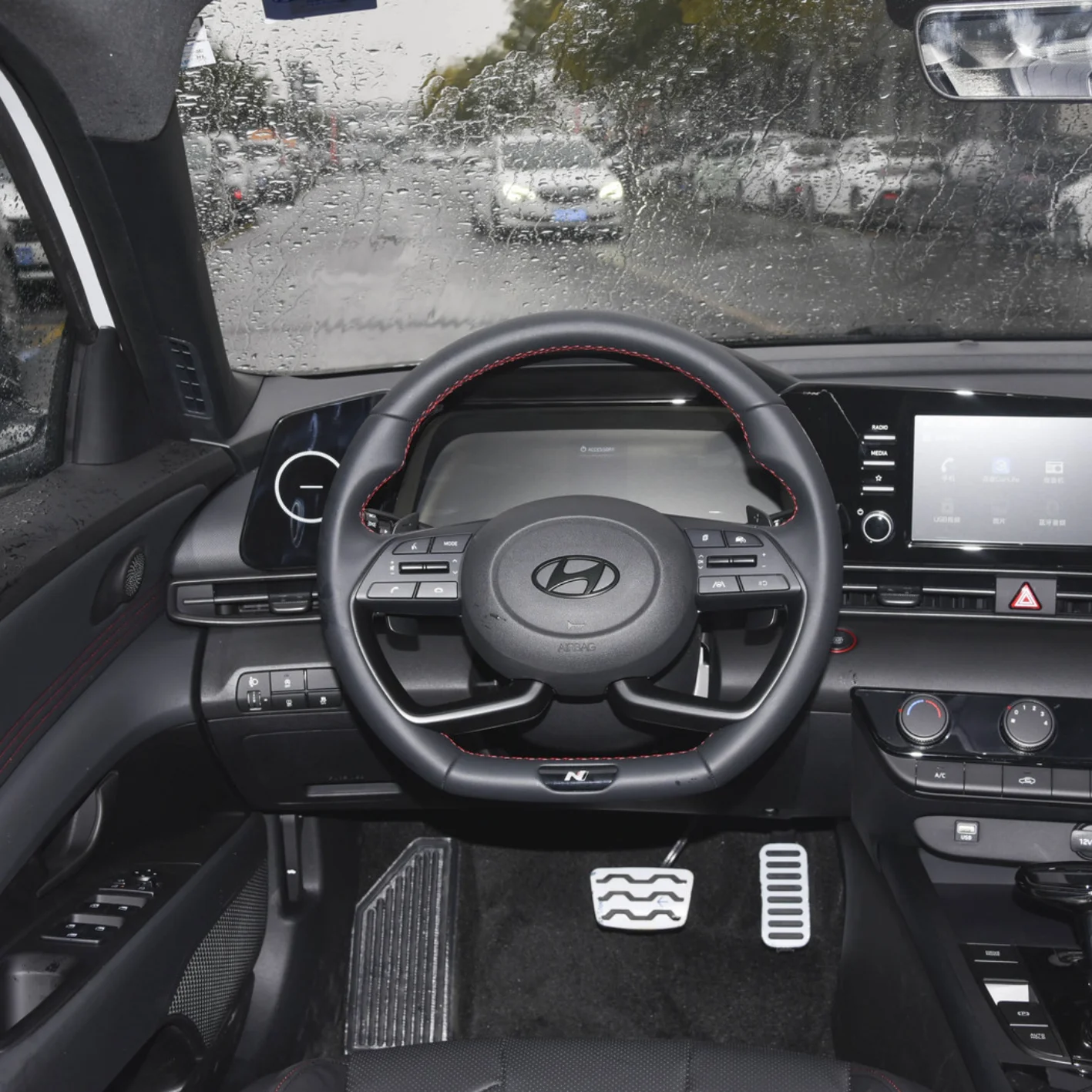 Beijing H yundai Elantra 2023 240TGDi DCT N Line TOP Signature Edition Compact sedan 7DCT Gasoline Car