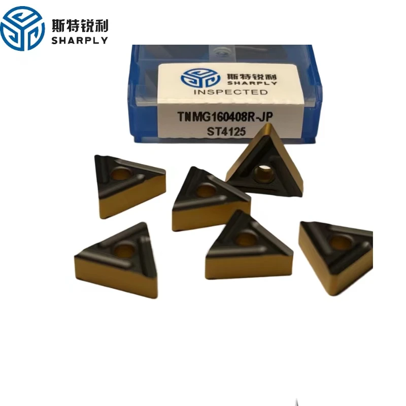 ZZST Tungsten carbide inserts TNMG160408R cnc carbide indexable inserts CNC cutting tool turning inserts TNMG