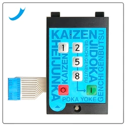 10-year quality assurance factory made LED Typel flexible circuit backlighttesa reflex membrane switch keypad graphic overlay