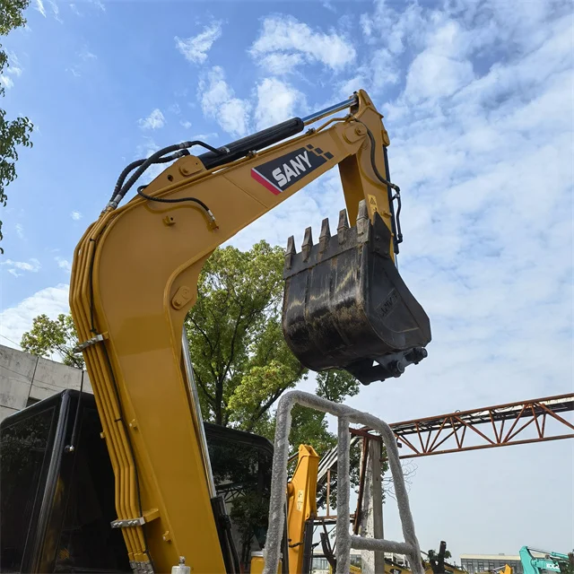 Хит продаж высокое качество Подержанный мини-экскаватор Sany 75 с лопаткой Строительная техника низкая цена хорошо продается в Египте