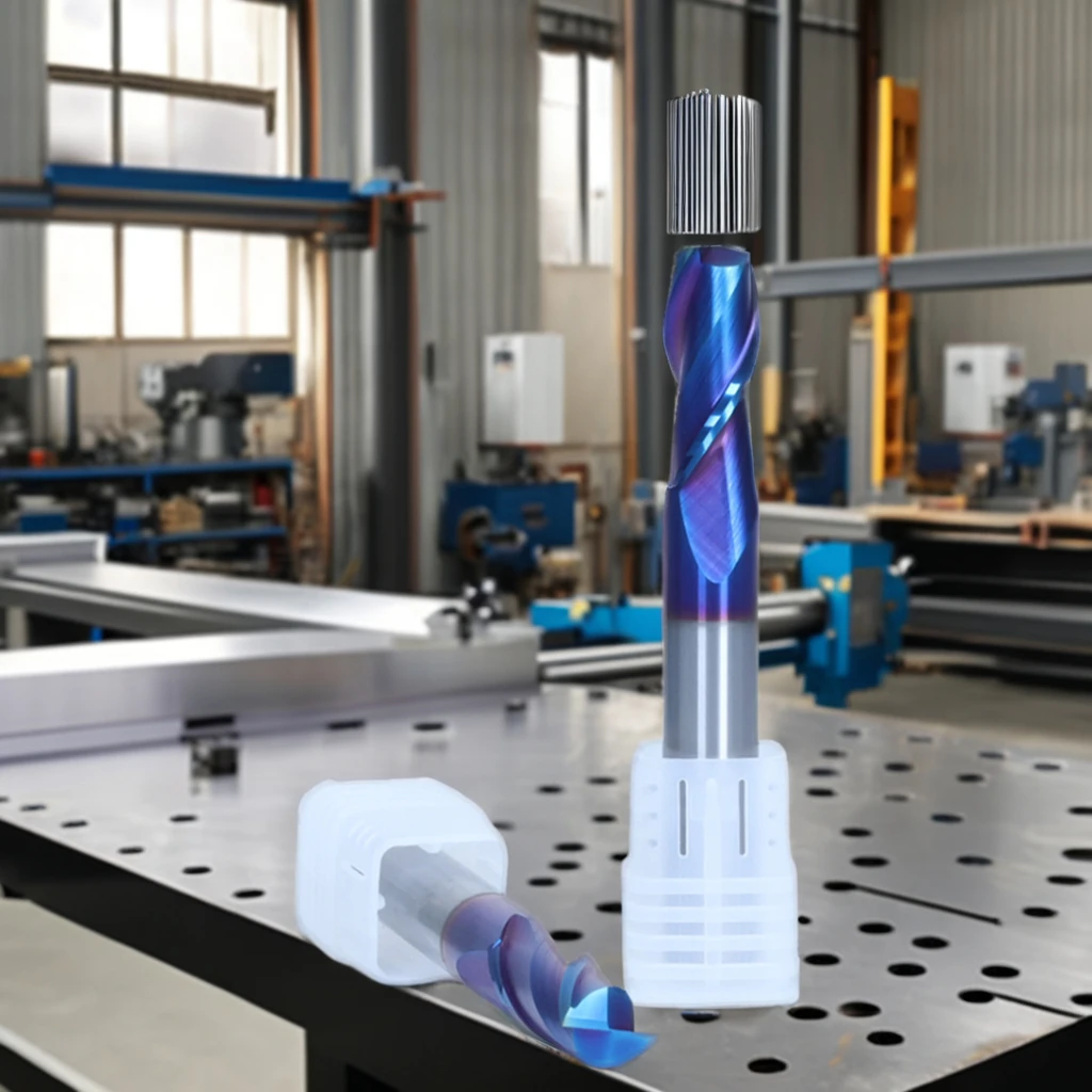 carbide flat endmill 65 hrc 2 flute carbide cutters end mills end mill sharpener cutters router bit milling cutter cnc tools