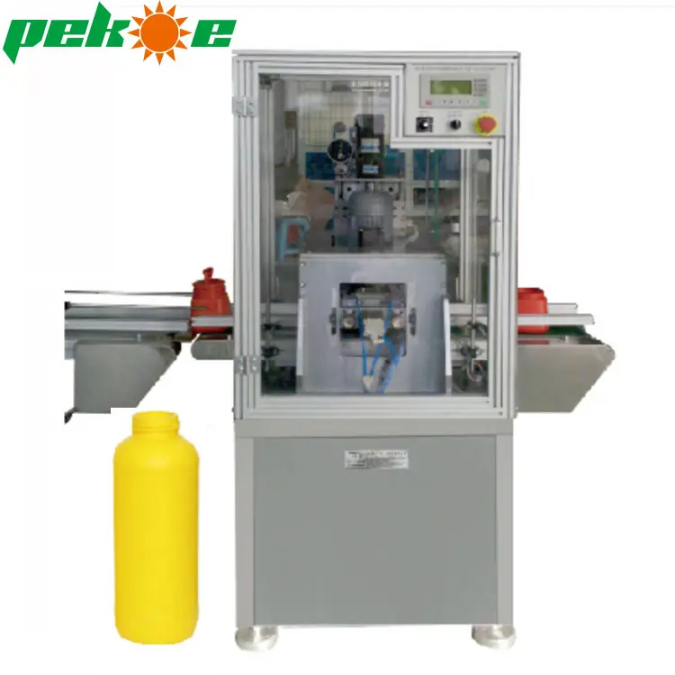 Plastic bottleneck cutting machine PP PC PE milk water bottle neck cutting machine