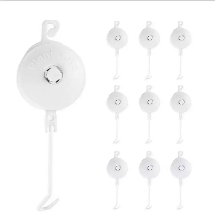 
Retractable Plant Yoyo Grow Hanger Heavy Duty Adjustable Plant Support Hangers greenhouse hook tree branch hook 