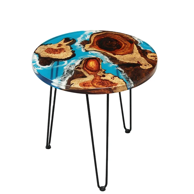 Fashion design river dining table epoxy resin epoxy resin dining river table river coffee table