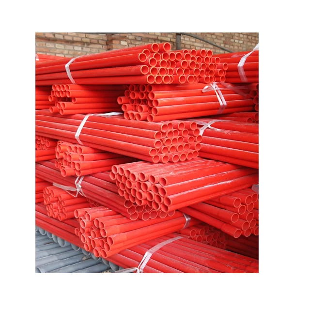 Factory Orange PVC Electrical Conduit Pipe UPVC rigid conduit grey