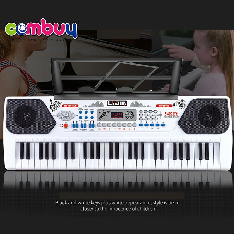 Учебный инструмент 54 клавиши музыкальная электронная клавиатура