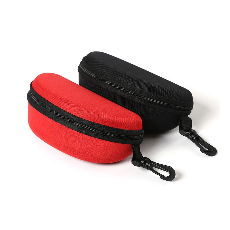 Custom Sports Sunglasses Boxes Sunglasses Packaging EVA Glasses Case Eyeglasses Case With Hook