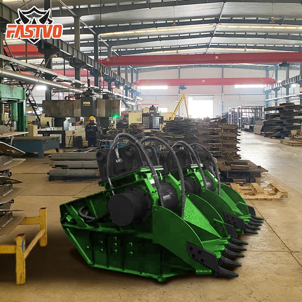 FASTVO  China Made Hot Sale Excavator Bucket Crusher