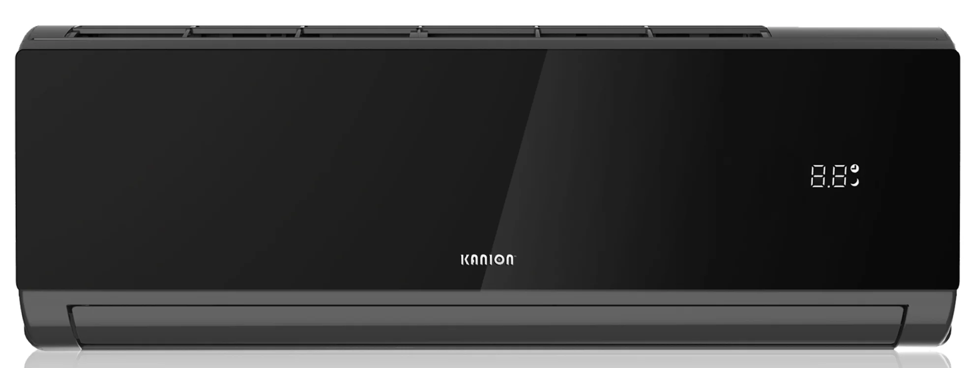 Black mirror mini split  cooling and heating split aer conditioner