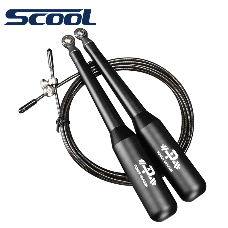 Wholesale Professional Custom Logo Speed Fitness Exercise Gym Competition Training Adjustable Bearing Jump Skipping Rope