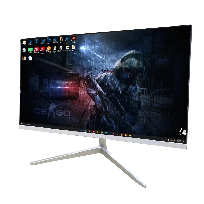 Extra Wide 1080p Full Hd Ips 21.5 Inch 22 Inch Lcd Vesa Led Screen Pc Monitor