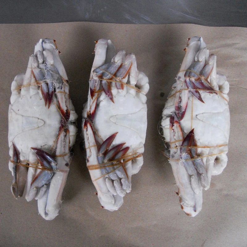 factory direct fat cut ghost crab big size Frozen Crab raw material block in stock