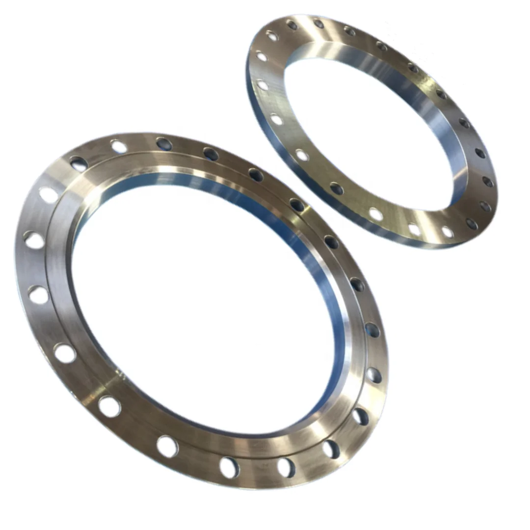 Factory spot large-caliber plate type flat welding pipe and flange welding steel loose flange forging flange plate