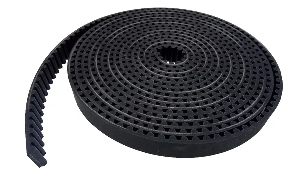 Industrial New Neoprene Rubber Timing belt with Fiberglass tensile cord