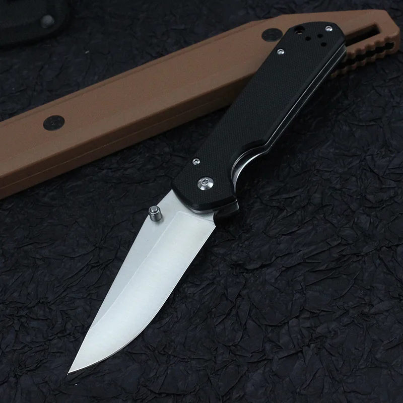 Новый дизайн 8Cr13 стальное лезвие G10 Ручка складной наружный нож