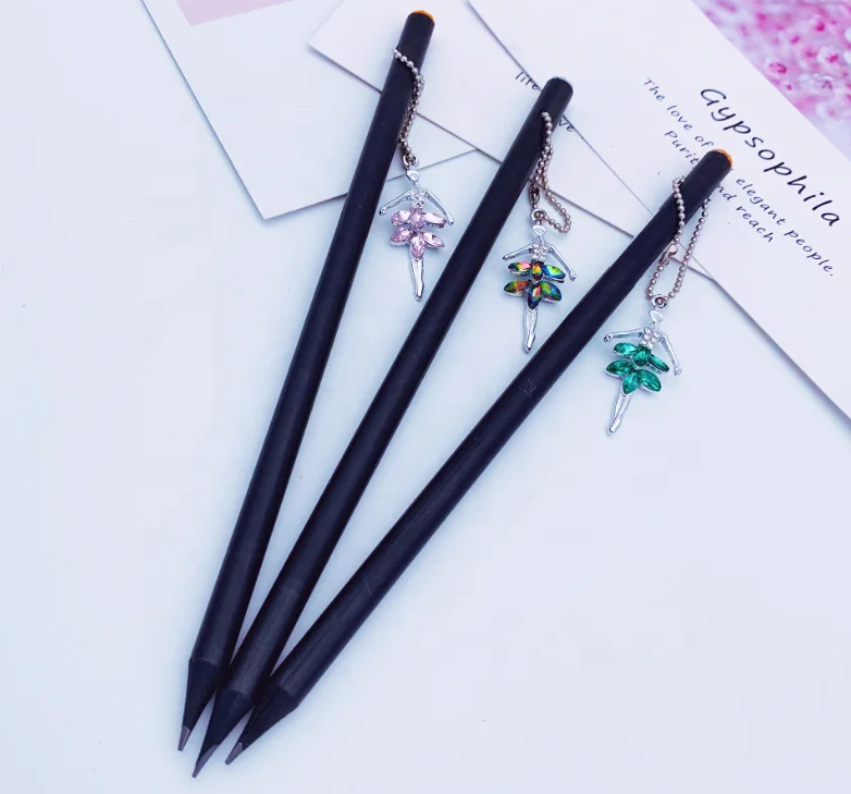 China Black Wooden Pencil Supplier Christmas Pencil