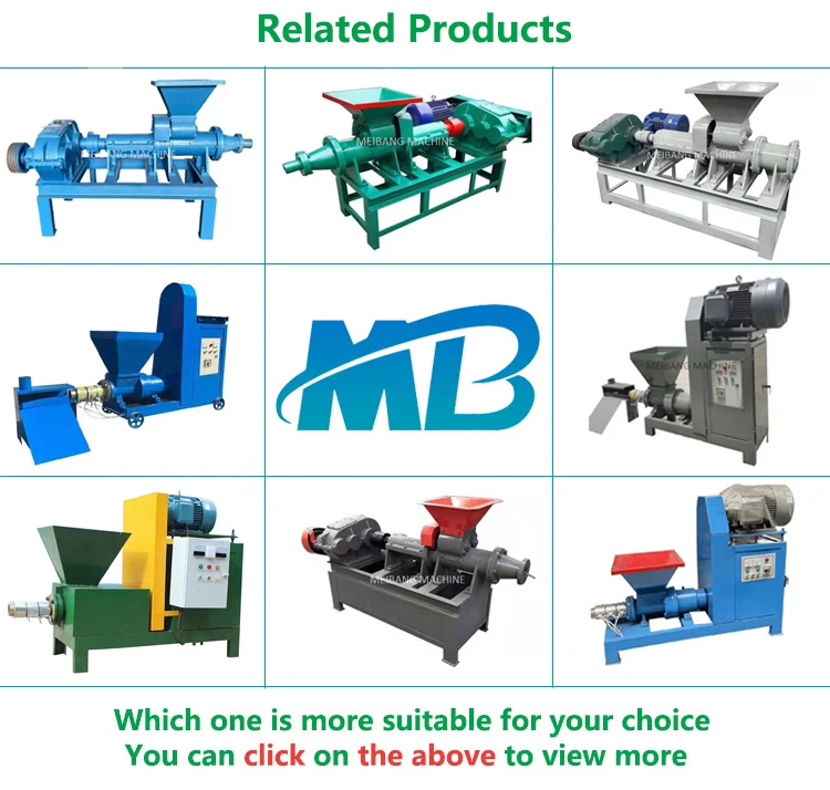MB machine for making cuban marabu charcoal briquette briquetting charcoal making machine phil extruder