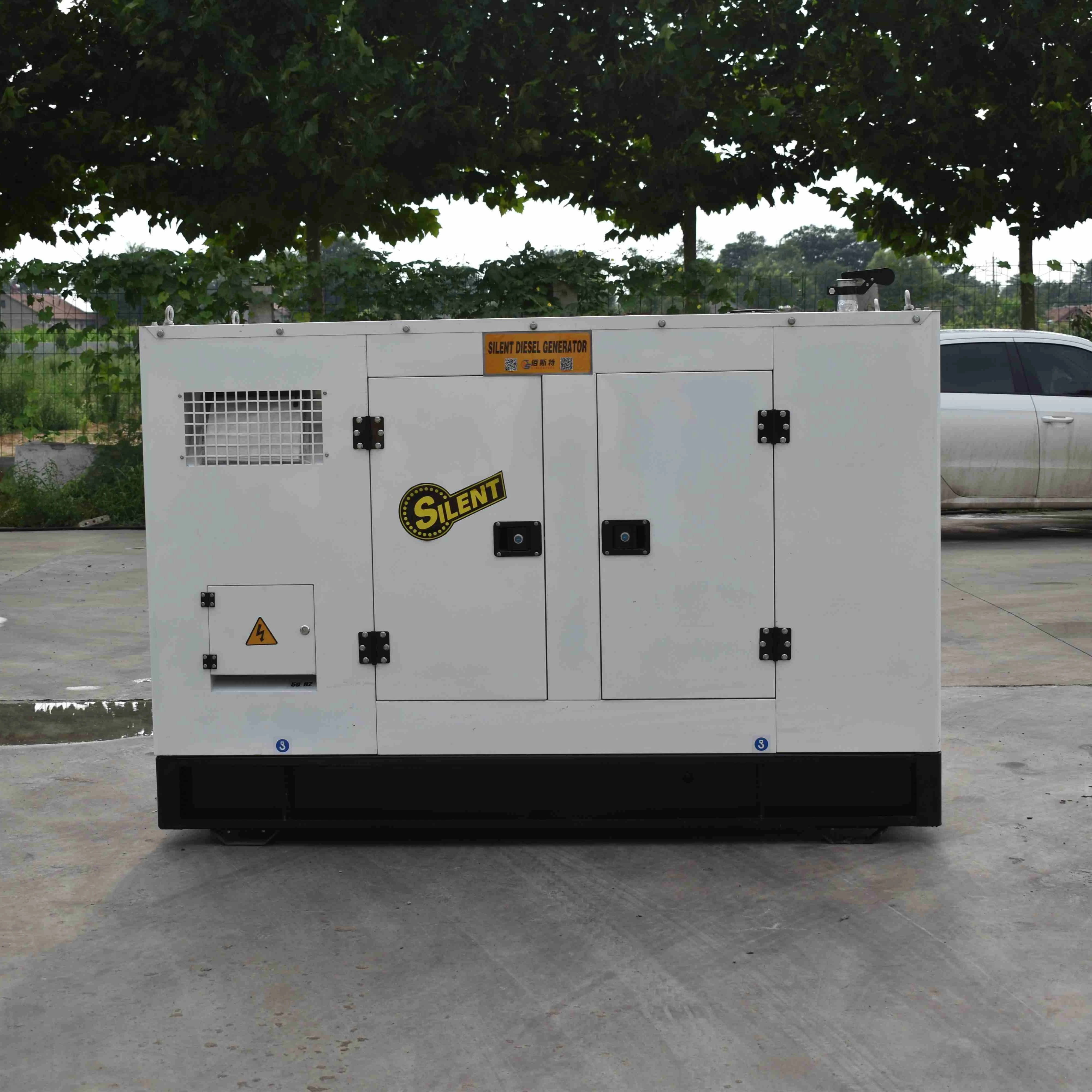 Low price 20kw 25kva Weifang Ricardo back up power silent diesel generator for home use with high quality