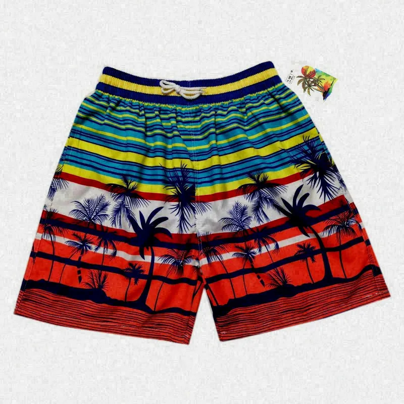 Прямые продажи товары для обработки 588 # (кокосовое дерево) брендовые цифровые летние мужские шорты из полиэстера отдыха