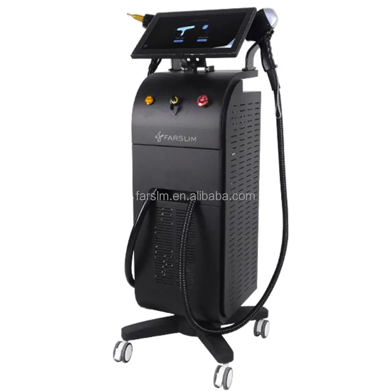 Platinum 2023 Big Power 1600w 2in1 808 Triple wave diode Titanium laser hair removal machine Picosecond Tattoo Removal machine