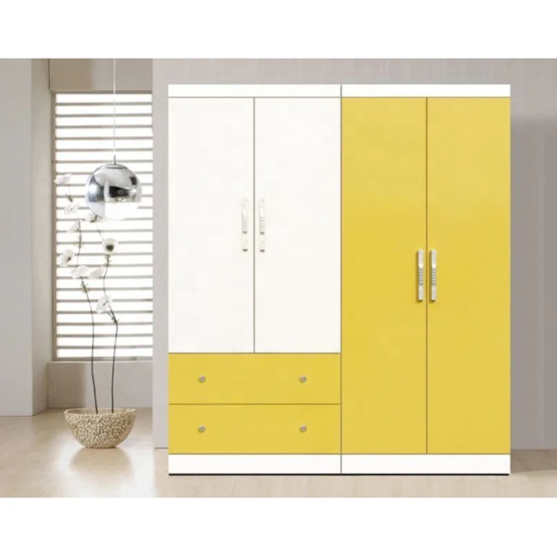 High Glossy Lacquer Finish Wardrobe Mdf Plywood