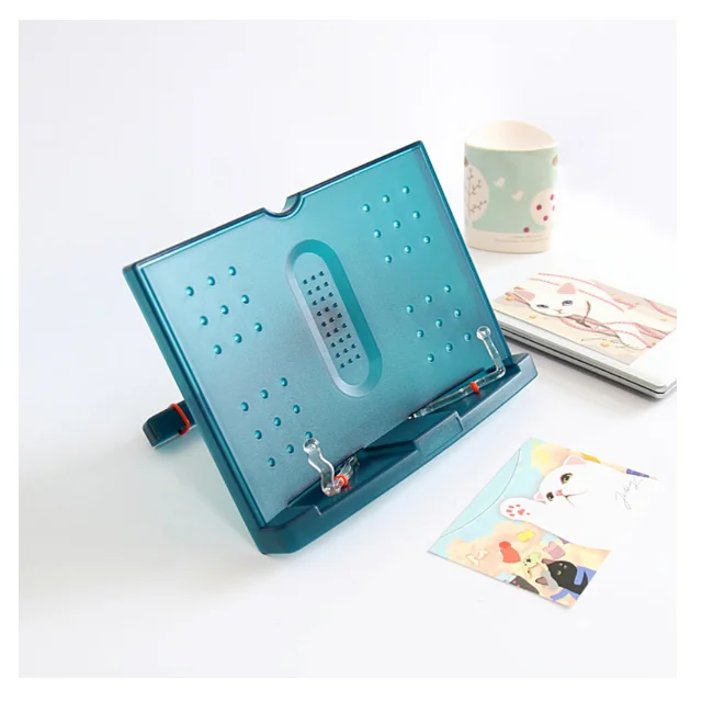 
ACTTO Ergonomic Plastic Translucent Reading stand desktop reading rack Adjustable book stand Tablet PC Holder BST-09 