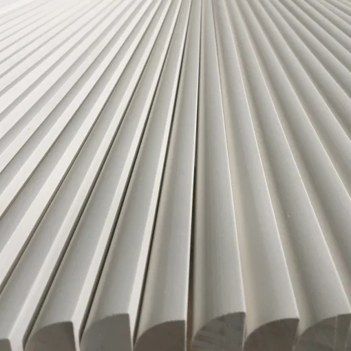 Good Quality White Primed Floor Quarter Round Shoe Moulding
