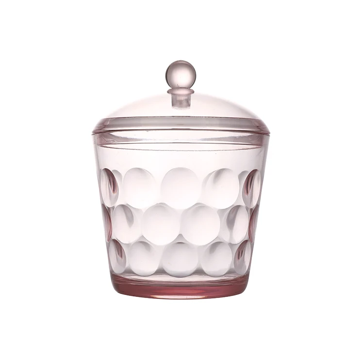 Kitchen storage candy jar high quality round bottle with lid seasoning and snack storage jar