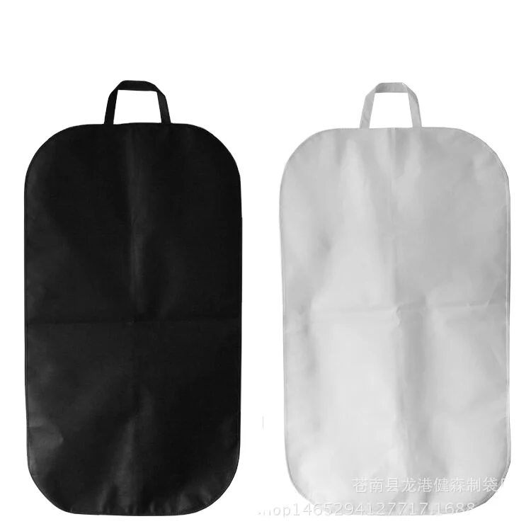 Custom Logo Clothes Personalised Wholesale Transparent Garment Cover Suit Bag (1600582552013)