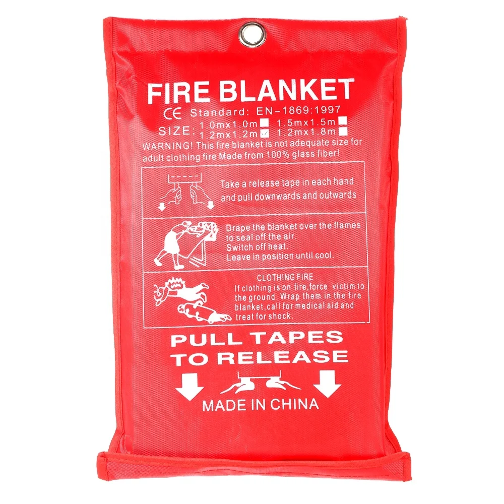 China Wholesale High Performance 100% Fiberglass Fire Resistant Blankets