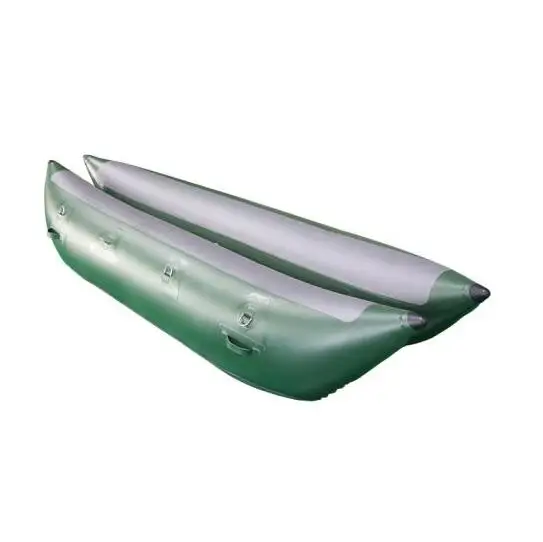 Heavy-duty Water Games Equipment PVC Inflatable Banana Pontoons Tubes Buoy for Pedal Fishing Boat