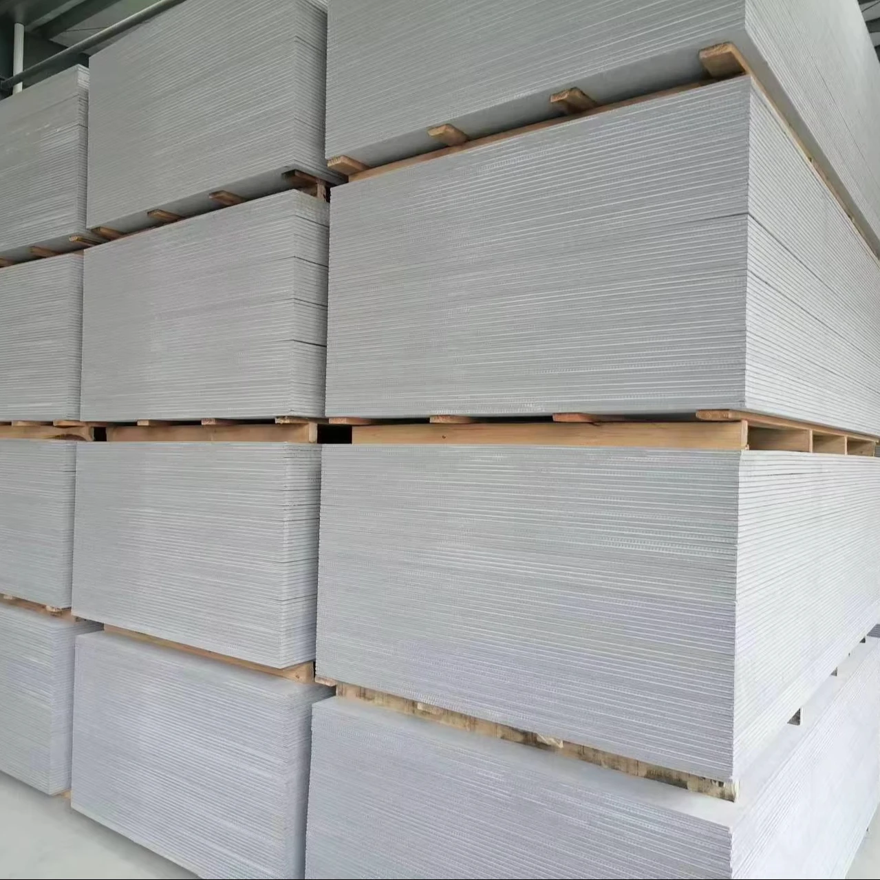 High strength calcium silicate boards for light steel keel partition walls and suspended ceilings