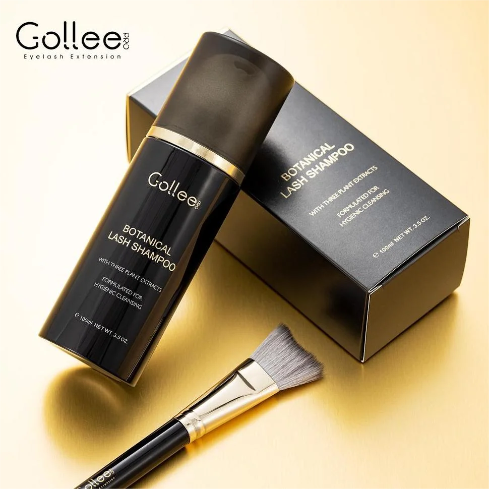 Gollee OEM/ODM Dissolving Oil Hypoallergenic Eyelash Cleanser Mild Lash Extension Foam