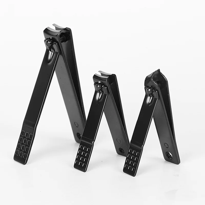 Black Stainless Steel Nail Clippers Refuse To Rust Nail Cutter With Top Quality Custom Logo Or Private Label Tool Nail Cutter