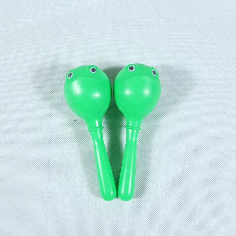 Promotional Names of percussion musical instrument animal maracas plastic maracas