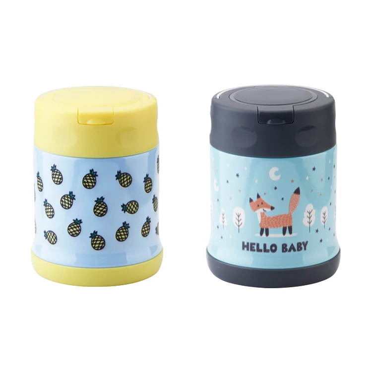 Wholesale 350ml 500ml Double Wall Stainless Steel Vacuum Insulated Thermal Lunch Box Thermos Food Flask