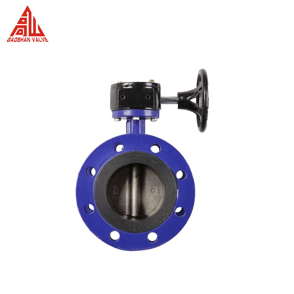 D341X Butterfly Valve Manufacturer Worm Gear Flange Type Butterfly Valve Price