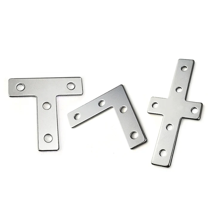 Silverchin Custom L Shaped Galvanized Metal Steel Angle Corner Brackets
