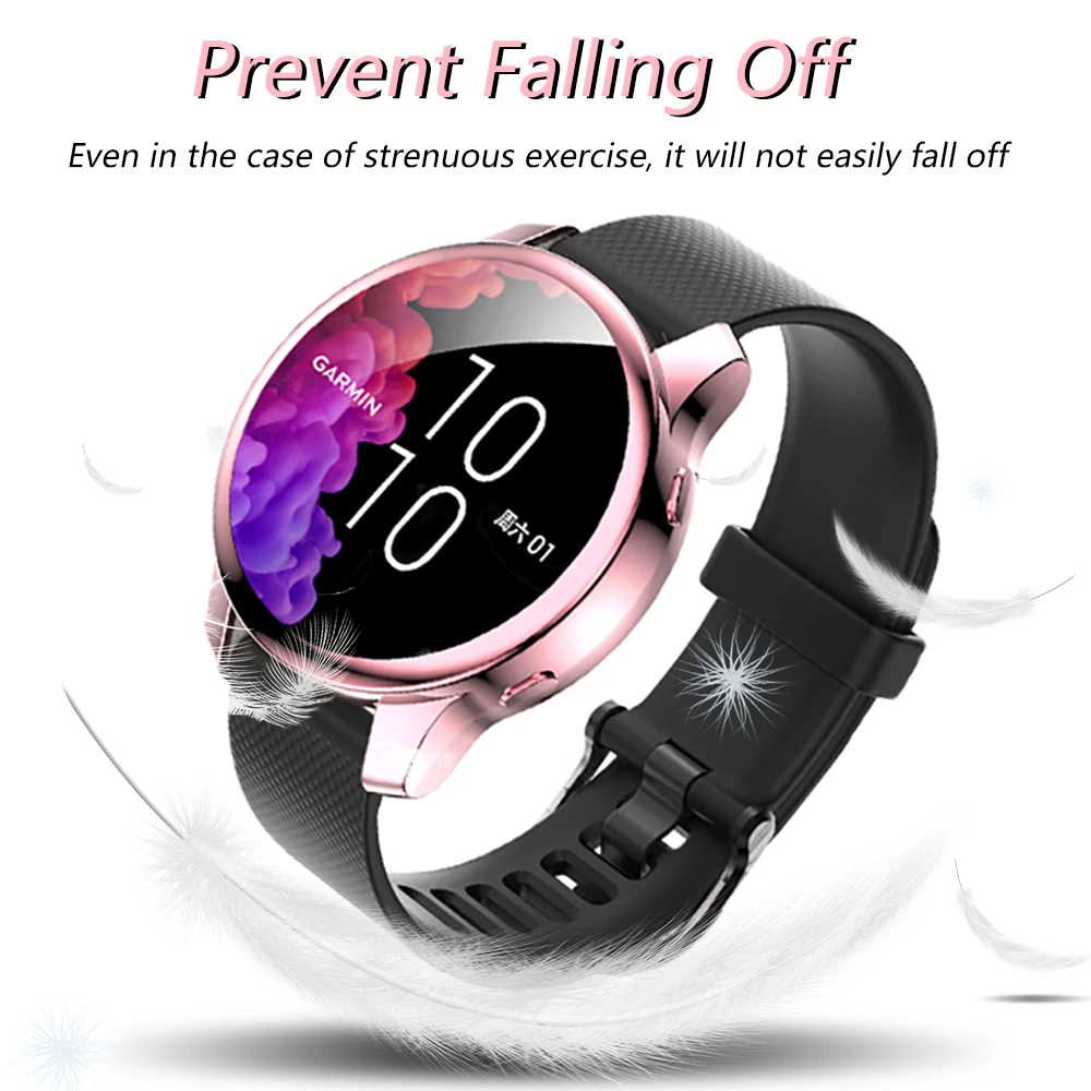 Защитный чехол для Garmin Вену 2 / 2S смарт-часы TPU покрытие защитная рамка смарт-часов Vivoactive 4S 4 Бампер аксессуары