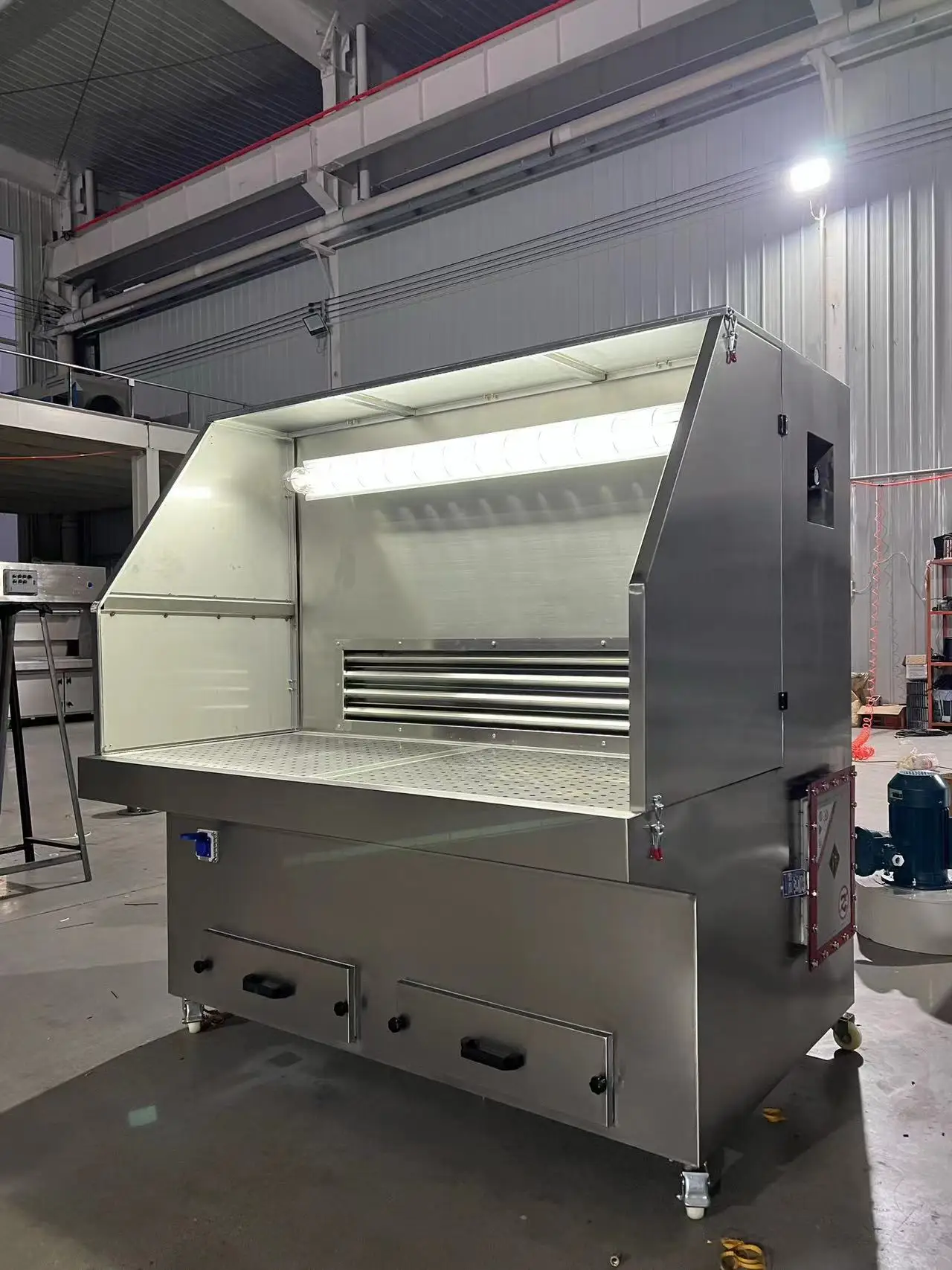 2024 Hot Sell Industrial dust collector Grinding Downdraft Table Self Cleaning Sanding Wood OEM Customized
