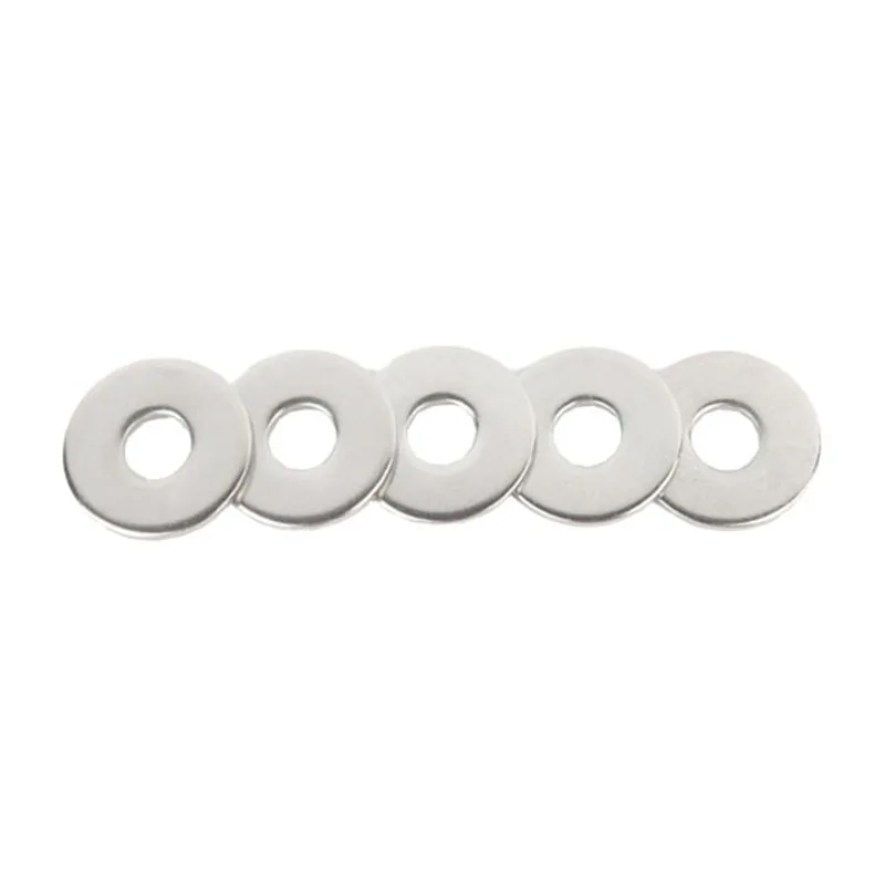 Fastener ss304 stainless steel m4 m6 m8 m10 din125 plain flat washer