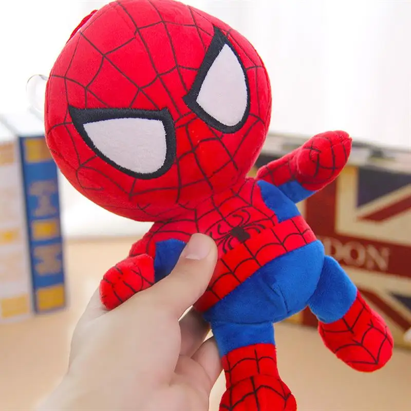 Hot Sale Super Iron Bat Spider Man Plush Dolls Cartoon Character Figure Toys for Kids